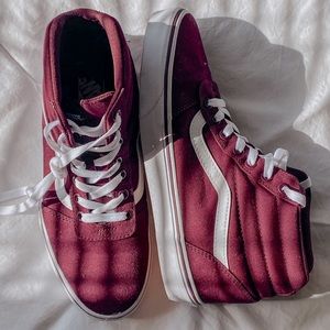 VANS Canvas Sk8-Hi Hightop Sneakers Women’s